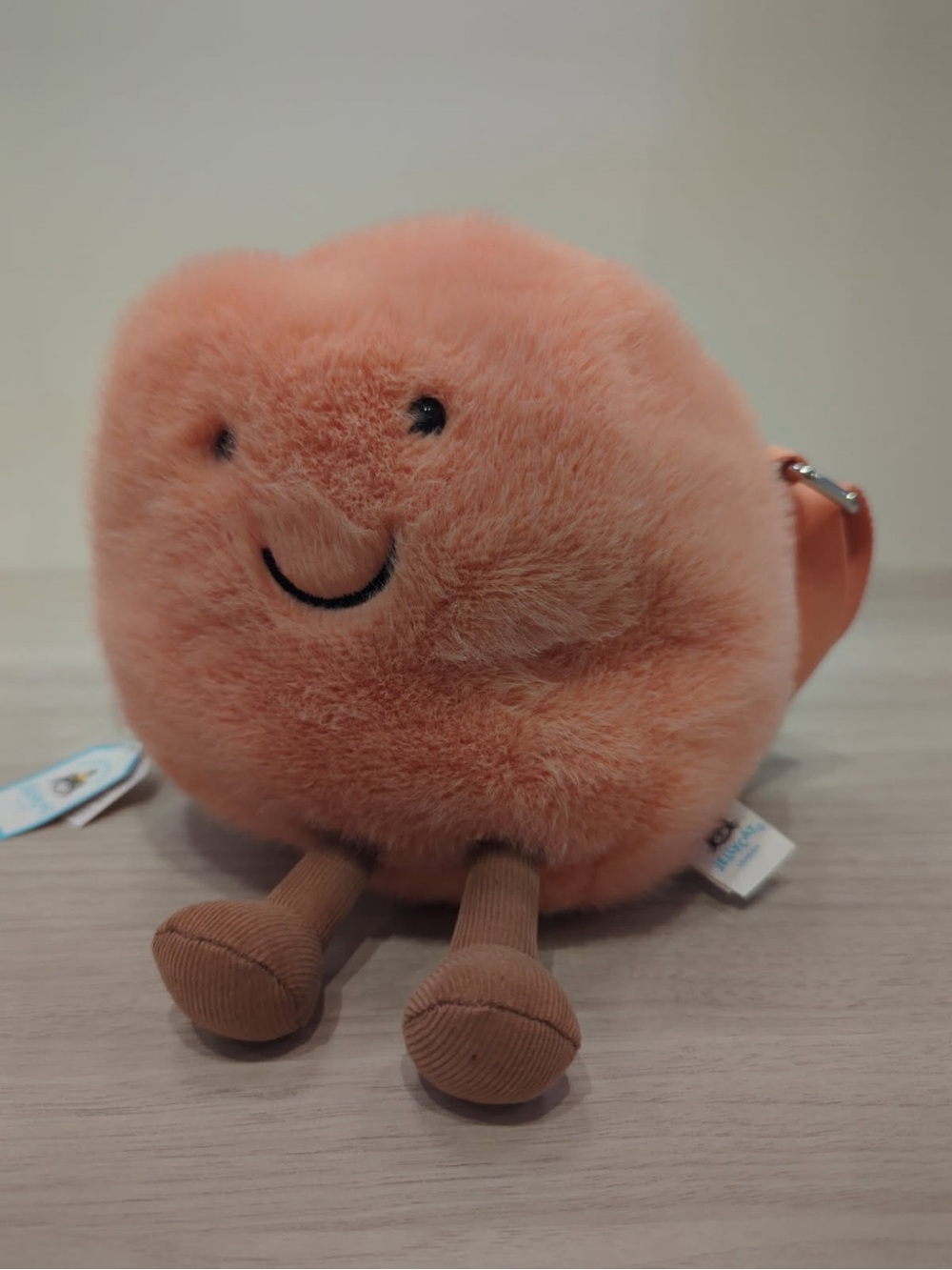 Jellycat Amusables Peach Shoulder Bag - Picture 8 of 12